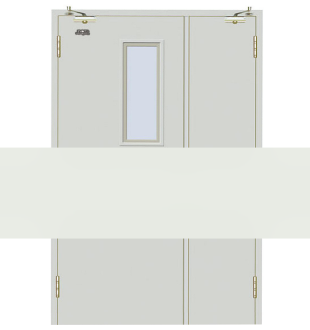 Hospital clean room door