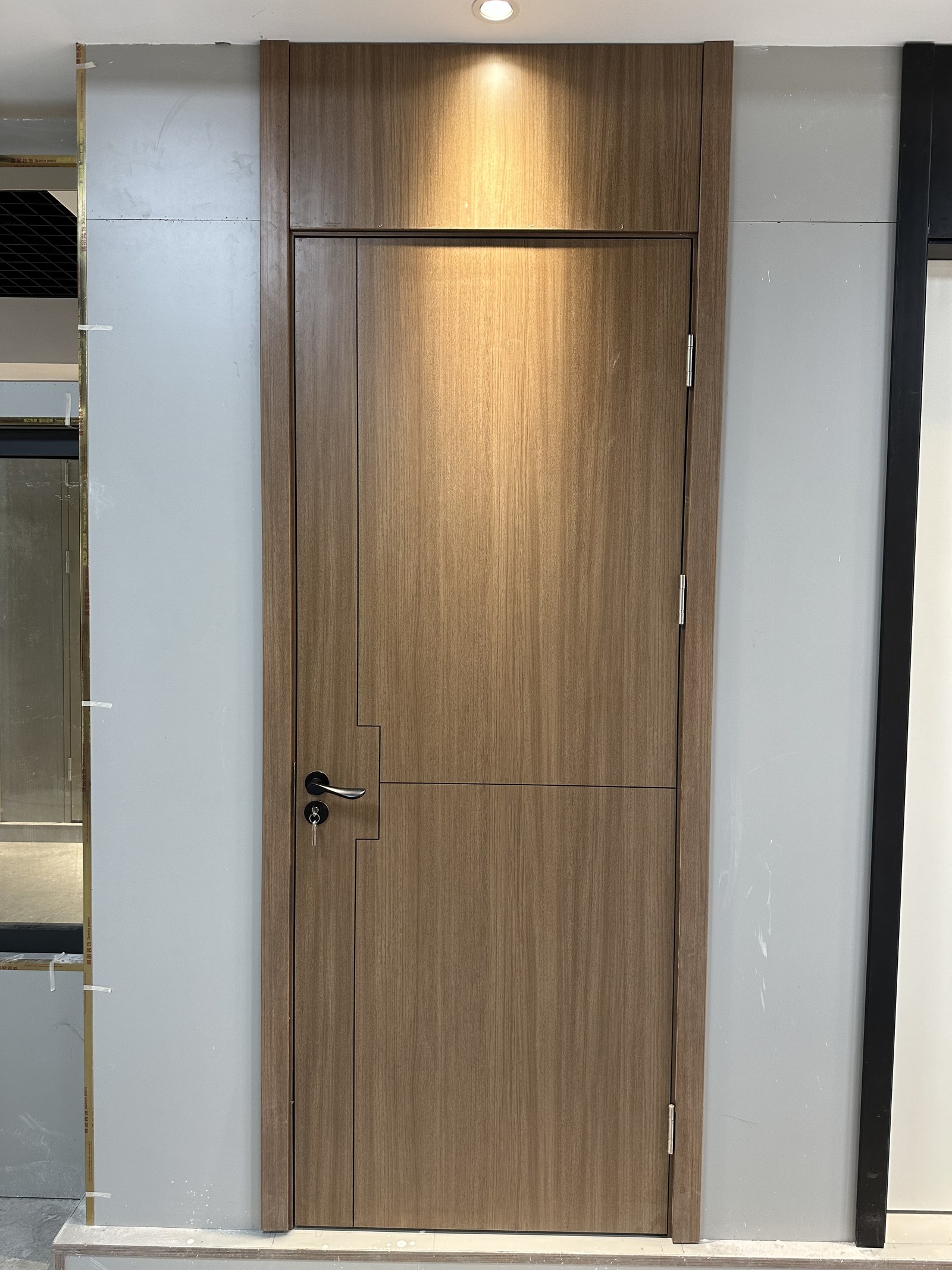Wood door